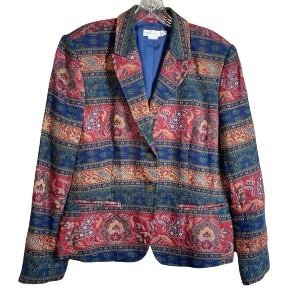 Vintage Boho Blazer Jacket - Picture 1 of 5